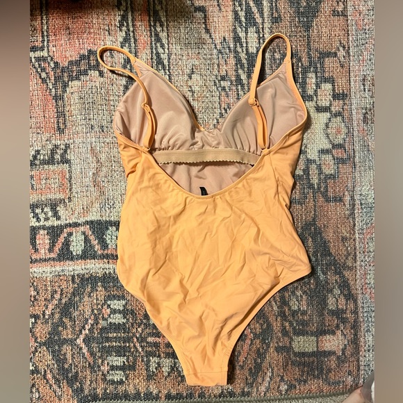 J Crew scoop back one piece in melon - Picture 2 of 2
